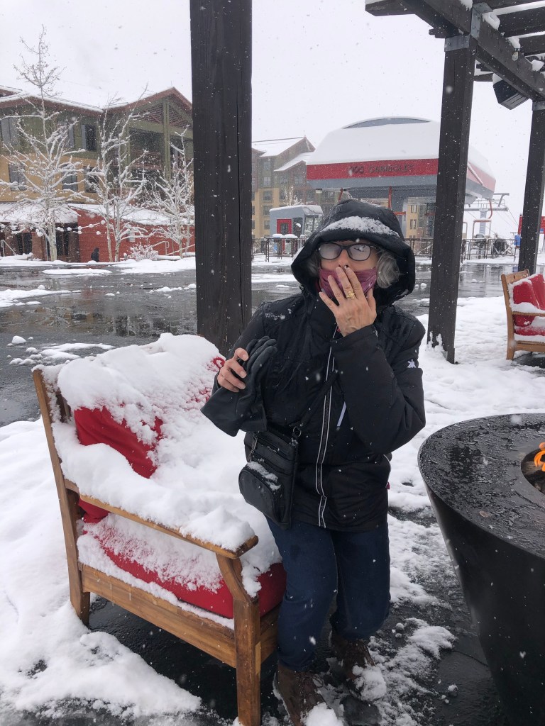 Don't sit on that cushion, Anita!