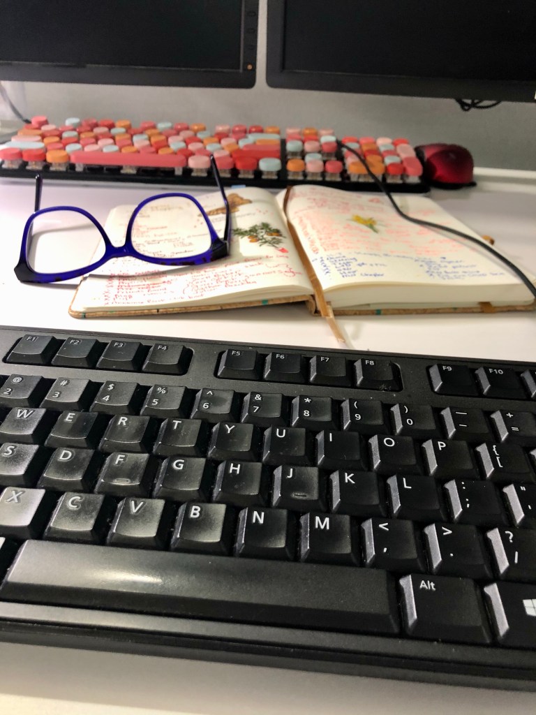 keyboards, nice one that doesn't work. Boring one that does work.